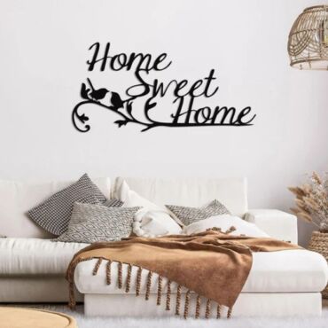 Home Sweet Home Metal Wall Art
