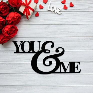 You & Me - Metal Wall Art
